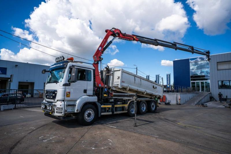 MAN TGS 35.440 BL - HMF 2020 K4 - Camion ampliroll, Camion grue: photos 1 MAN TGS 35.440 BL - HMF 2020 K4 - Camion ampliroll, Camion grue: photos 1