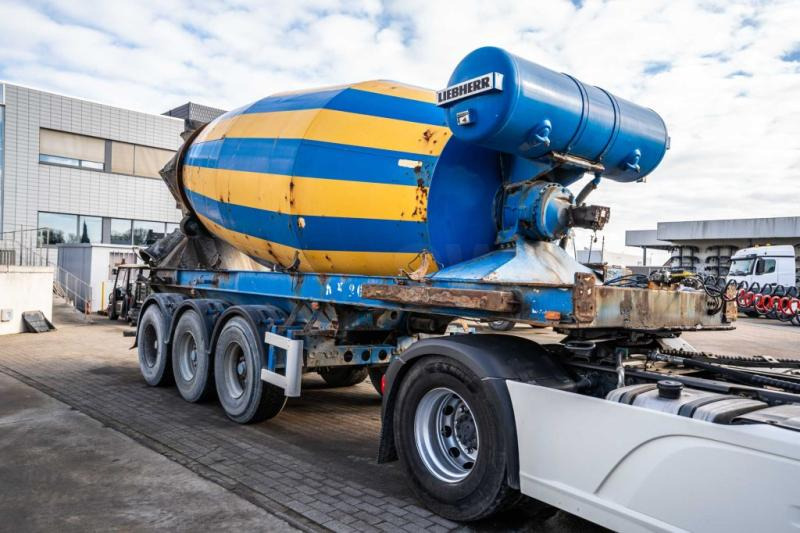 MULLER BETON MIXER/MALAXEUR/MISCHER LIEBHERR 12M3 - Semi-remorque malaxeur: photos 2 MULLER BETON MIXER/MALAXEUR/MISCHER LIEBHERR 12M3 - Semi-remorque malaxeur: photos 2