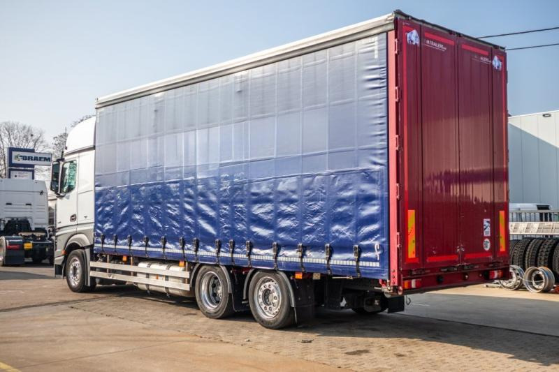 Mercedes ACTROS 2645 L - Camion à rideaux coulissants: photos 4 Mercedes ACTROS 2645 L - Camion à rideaux coulissants: photos 4