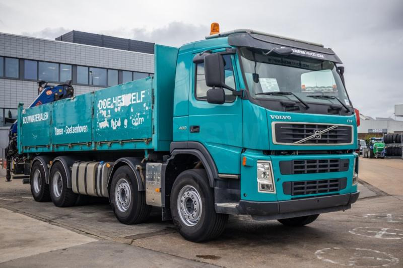 Volvo FM 460 - 126 453 KM - PM 22024 SP - Camion plateau, Camion grue: photos 2 Volvo FM 460 - 126 453 KM - PM 22024 SP - Camion plateau, Camion grue: photos 2