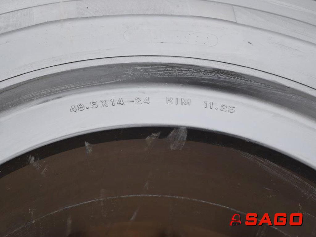 Monarch Superelastic 48.5x14-24 RIM 11.25 (355/85-24) - Pneu pour Matériel de manutention: photos 3 Monarch Superelastic 48.5x14-24 RIM 11.25 (355/85-24) - Pneu pour Matériel de manutention: photos 3