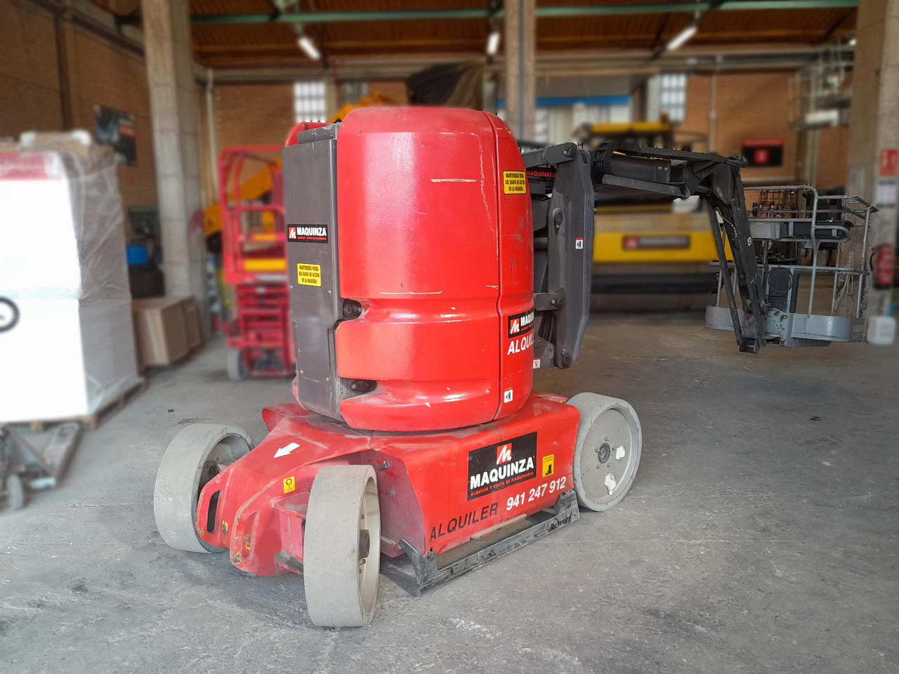 MANITOU 120AETJ C - Nacelle articulée: photos 4 MANITOU 120AETJ C - Nacelle articulée: photos 4