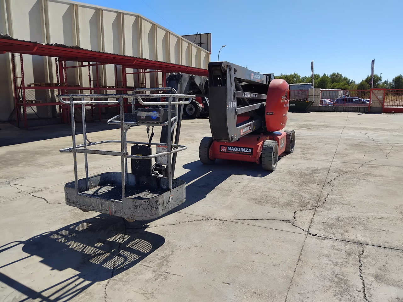 MANITOU 150AETJ C - Nacelle articulée: photos 4 MANITOU 150AETJ C - Nacelle articulée: photos 4