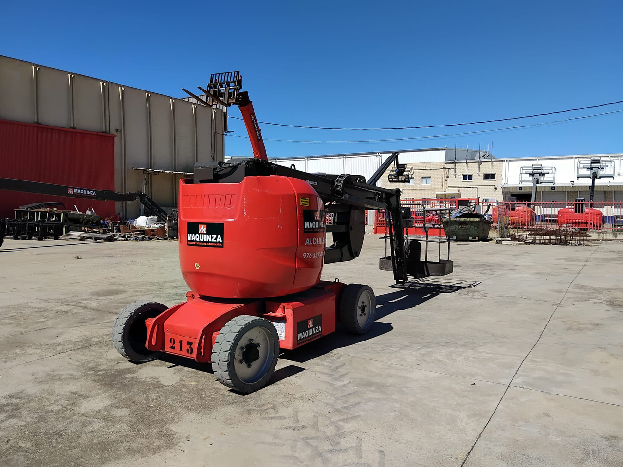 MANITOU 150AETJ C - Nacelle articulée: photos 4 MANITOU 150AETJ C - Nacelle articulée: photos 4