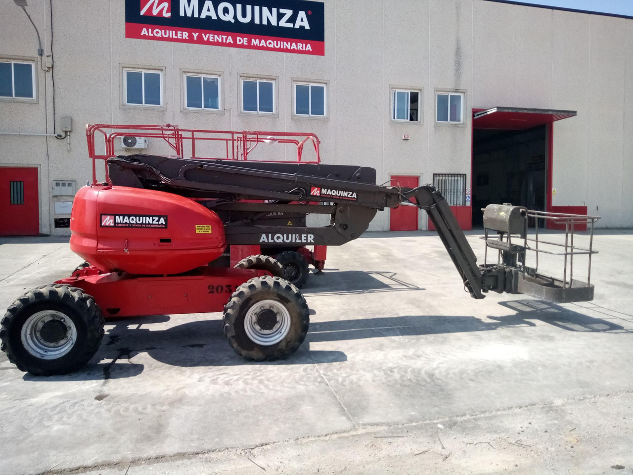 MANITOU 160ATJ EJE OSCILANTE - Nacelle articulée: photos 1 MANITOU 160ATJ EJE OSCILANTE - Nacelle articulée: photos 1