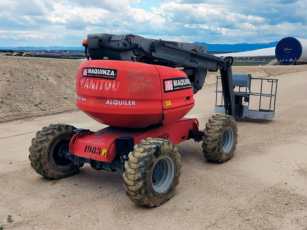 MANITOU 160ATJ EJE OSCILANTE - Nacelle articulée: photos 2 MANITOU 160ATJ EJE OSCILANTE - Nacelle articulée: photos 2