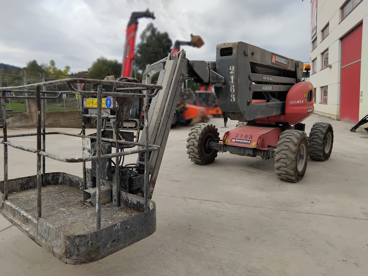 MANITOU 160ATJ EJE OSCILANTE - Nacelle articulée: photos 3 MANITOU 160ATJ EJE OSCILANTE - Nacelle articulée: photos 3