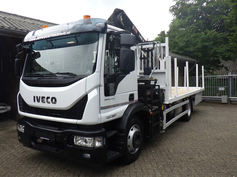 Iveco EuroCargo 140 250 / 6 cilinder / Manual / Bladgeveerd / Hiab X-HIDUO 158 / Radiografisch / Drilling / Winch - Camion grue: photos 1 Iveco EuroCargo 140 250 / 6 cilinder / Manual / Bladgeveerd / Hiab X-HIDUO 158 / Radiografisch / Drilling / Winch - Camion grue: photos 1