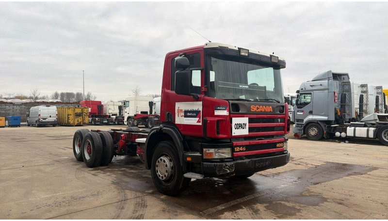 Châssis cabine Scania 124 - 400 (MANUAL PUMP / 6X2 / BIG AXLE / GRAND PONT / POMPE MANUELLE): photos 6 Châssis cabine Scania 124 - 400 (MANUAL PUMP / 6X2 / BIG AXLE / GRAND PONT / POMPE MANUELLE): photos 6