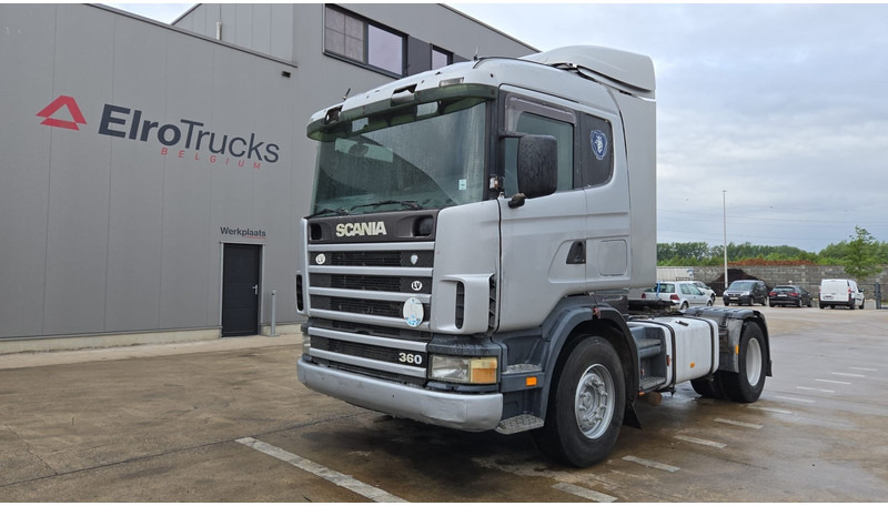 Scania 124 - 360 (POMPE MANUELLE / MANUAL PUMP / BOITE MANUELLE / MANUAL GEARBOX / AIRCO) - Tracteur routier: photos 1 Scania 124 - 360 (POMPE MANUELLE / MANUAL PUMP / BOITE MANUELLE / MANUAL GEARBOX / AIRCO) - Tracteur routier: photos 1