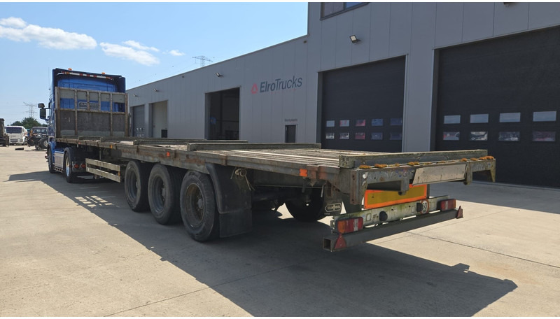 Van Hool 3B2011 (BELGIAN TRAILER / FREINS TAMBOURS / DRUM BRAKES) - Semi-remorque plateau: photos 3 Van Hool 3B2011 (BELGIAN TRAILER / FREINS TAMBOURS / DRUM BRAKES) - Semi-remorque plateau: photos 3