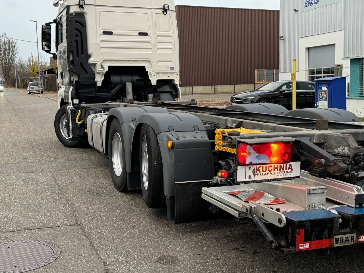 MAN TGX 26.500 XLX Lenkachse BDF 7,15-7,45 u-LBW 2t - Camion porte-conteneur/ Caisse mobile: photos 2 MAN TGX 26.500 XLX Lenkachse BDF 7,15-7,45 u-LBW 2t - Camion porte-conteneur/ Caisse mobile: photos 2
