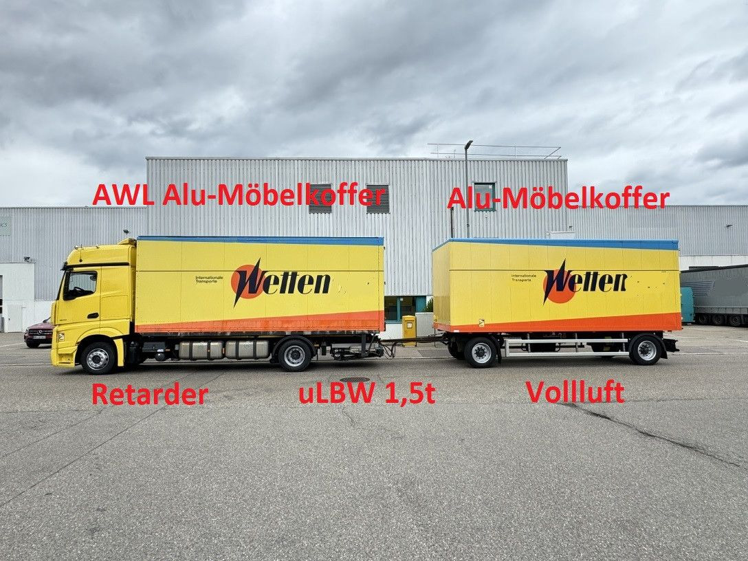 Mercedes-Benz Actros 1848 LL Gr.Haus AWL-Möbelkoffer uLBW - Camion fourgon: photos 2 Mercedes-Benz Actros 1848 LL Gr.Haus AWL-Möbelkoffer uLBW - Camion fourgon: photos 2