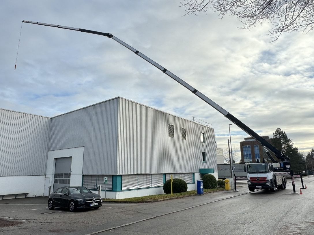 Mercedes-Benz Actros 2540 Alukran Klaas K1100 RHX 60m+A-Bühne - Camion grue: photos 5 Mercedes-Benz Actros 2540 Alukran Klaas K1100 RHX 60m+A-Bühne - Camion grue: photos 5