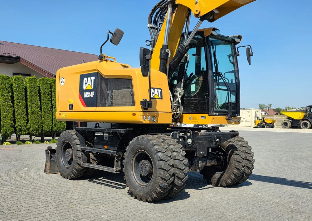 Pelle sur pneus Caterpillar M314F, 2019 ROK, 3300 MTH, OIL QUICK OQ 65: photos 8