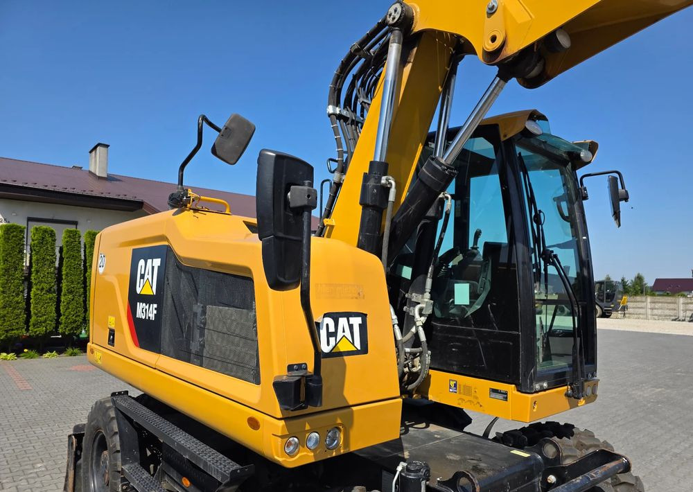 Pelle sur pneus Caterpillar M314F, 2019 ROK, 3300 MTH, OIL QUICK OQ 65: photos 10