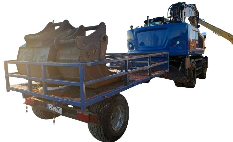 Caterpillar M318F, 2018 ROK, PODPORY + PŁUG, ROTOTILT - Pelle sur pneus: photos 3 Caterpillar M318F, 2018 ROK, PODPORY + PŁUG, ROTOTILT - Pelle sur pneus: photos 3