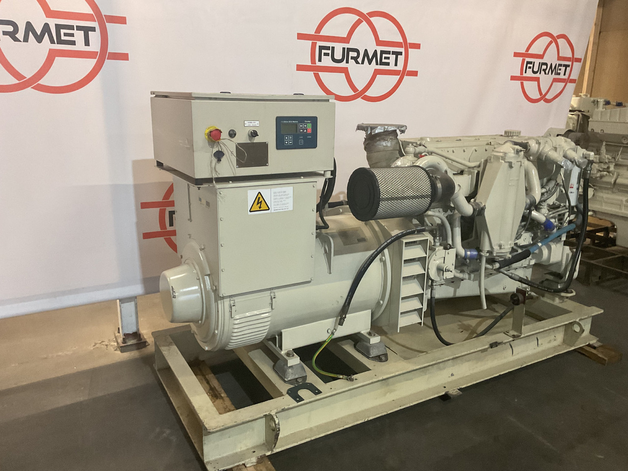 Cummins QSM11, Marine generatorset. 200 KVA Low hours like brand new. (1) - Groupe électrogène: photos 2 Cummins QSM11, Marine generatorset. 200 KVA Low hours like brand new. (1) - Groupe électrogène: photos 2