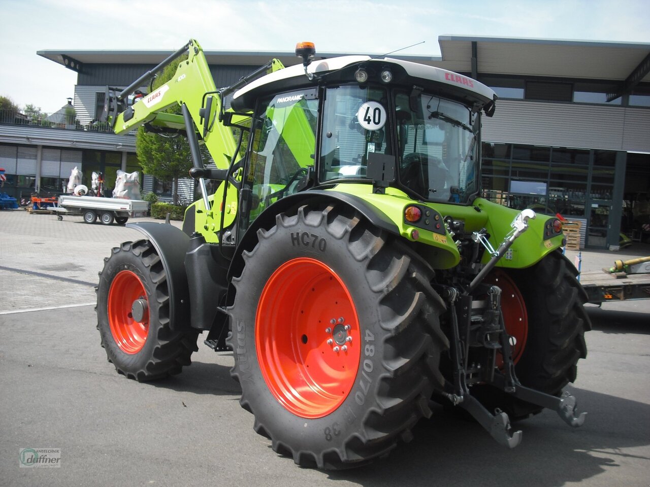 CLAAS Arion 420 Panoramic - Tracteur agricole: photos 4 CLAAS Arion 420 Panoramic - Tracteur agricole: photos 4