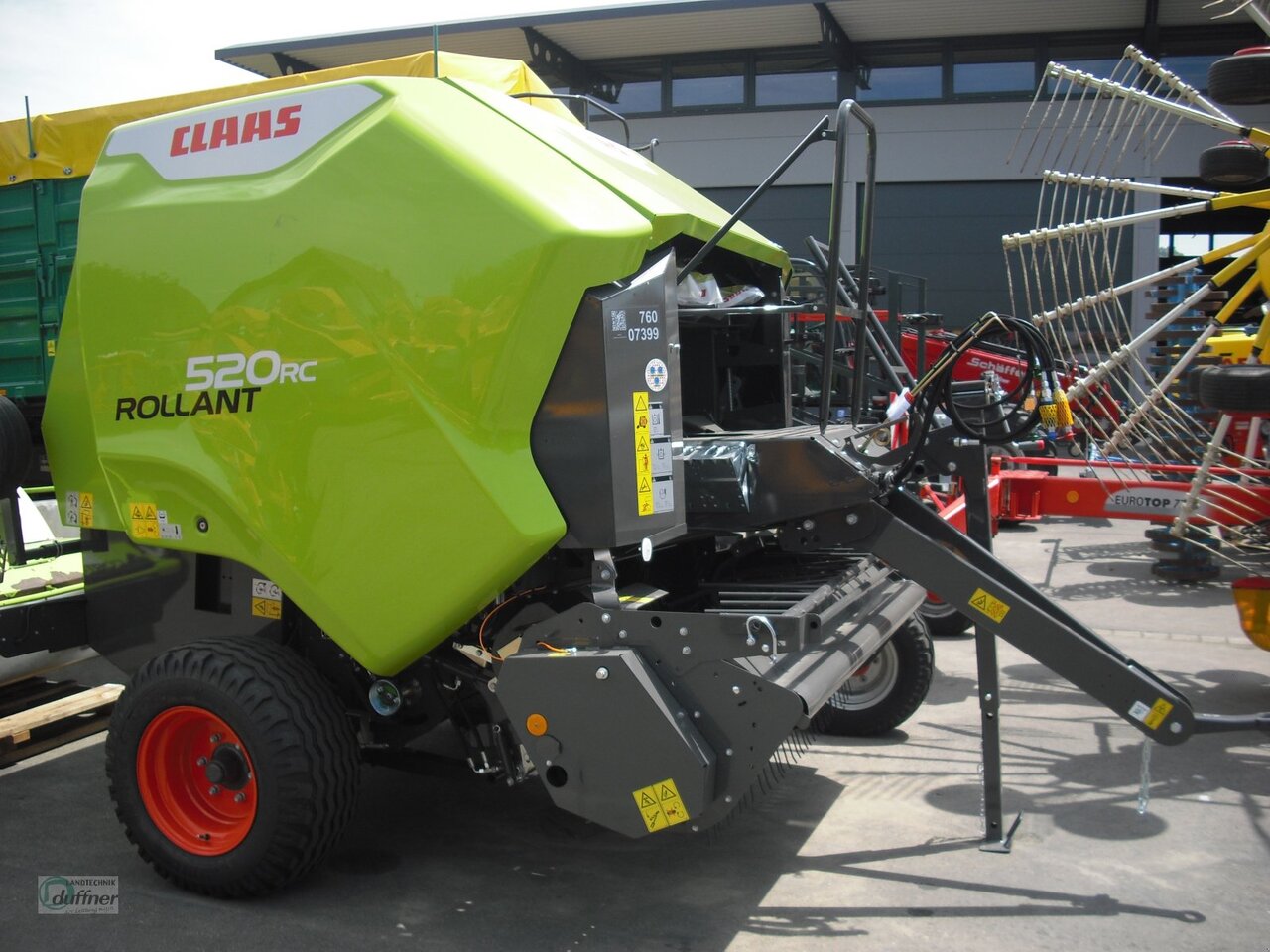 CLAAS ROLLANT 520 RC - Presse à balles rondes: photos 5 CLAAS ROLLANT 520 RC - Presse à balles rondes: photos 5