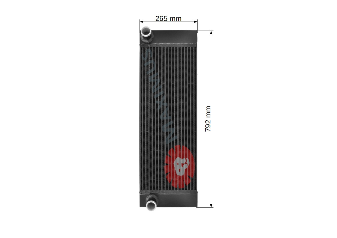 MANITOU MLT634-120 735-120 741-120 - Radiateur pour Chariot télescopique: photos 2 MANITOU MLT634-120 735-120 741-120 - Radiateur pour Chariot télescopique: photos 2