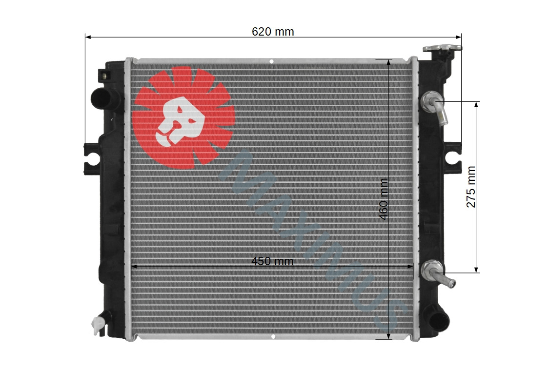 TOYOTA 7FDU15 , 7FDU18 , 7FGU15 , 7FGU18 , 7FGCU20 , 7FGUC25 , 7FGUC30 , 7FGUC32 - Radiateur pour Chariot élévateur: photos 2 TOYOTA 7FDU15 , 7FDU18 , 7FGU15 , 7FGU18 , 7FGCU20 , 7FGUC25 , 7FGUC30 , 7FGUC32 - Radiateur pour Chariot élévateur: photos 2
