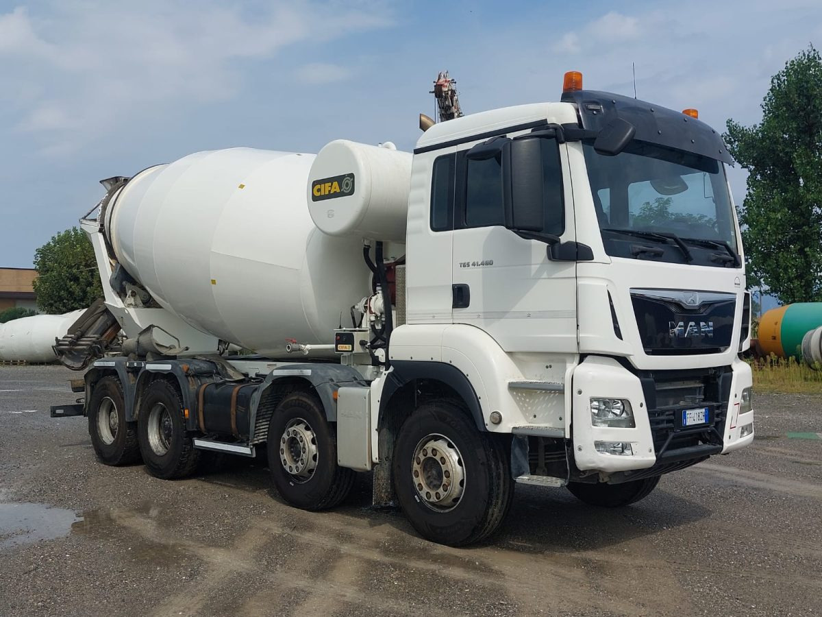 MAN TGS 41.480 CIFA RY1300 - Camion malaxeur: photos 4 MAN TGS 41.480 CIFA RY1300 - Camion malaxeur: photos 4