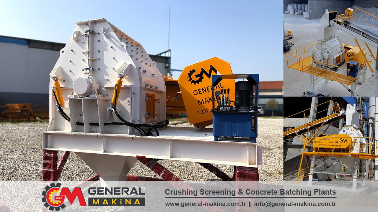 GENERAL MAKİNA GNR900 Powerful Hammer Stone Crusher - Concasseur: photos 1 GENERAL MAKİNA GNR900 Powerful Hammer Stone Crusher - Concasseur: photos 1