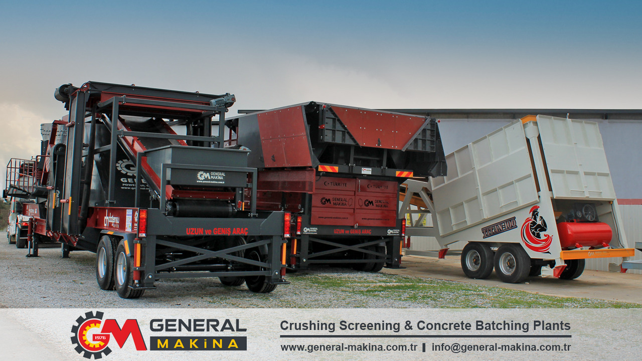 GENERAL MAKİNA Mobile Crushers For Sale - Concasseur mobile: photos 5 GENERAL MAKİNA Mobile Crushers For Sale - Concasseur mobile: photos 5