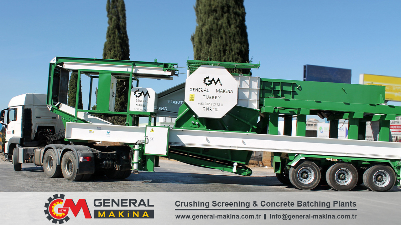 GENERAL MAKİNA Semi Mobile Crushing Plant - Concasseur à mâchoires: photos 2 GENERAL MAKİNA Semi Mobile Crushing Plant - Concasseur à mâchoires: photos 2