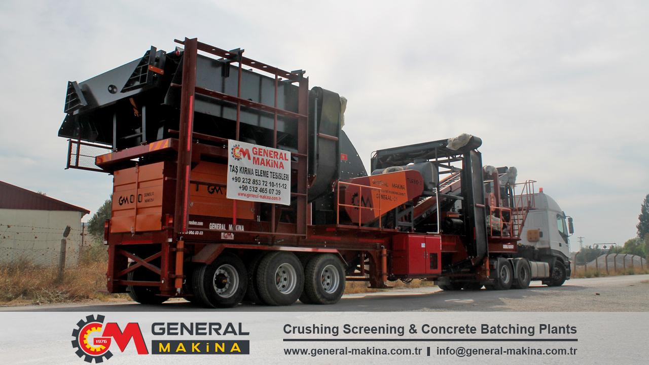 General Makina 01 Series Mobile Crushing and Screening Plant - Concasseur mobile: photos 3 General Makina 01 Series Mobile Crushing and Screening Plant - Concasseur mobile: photos 3