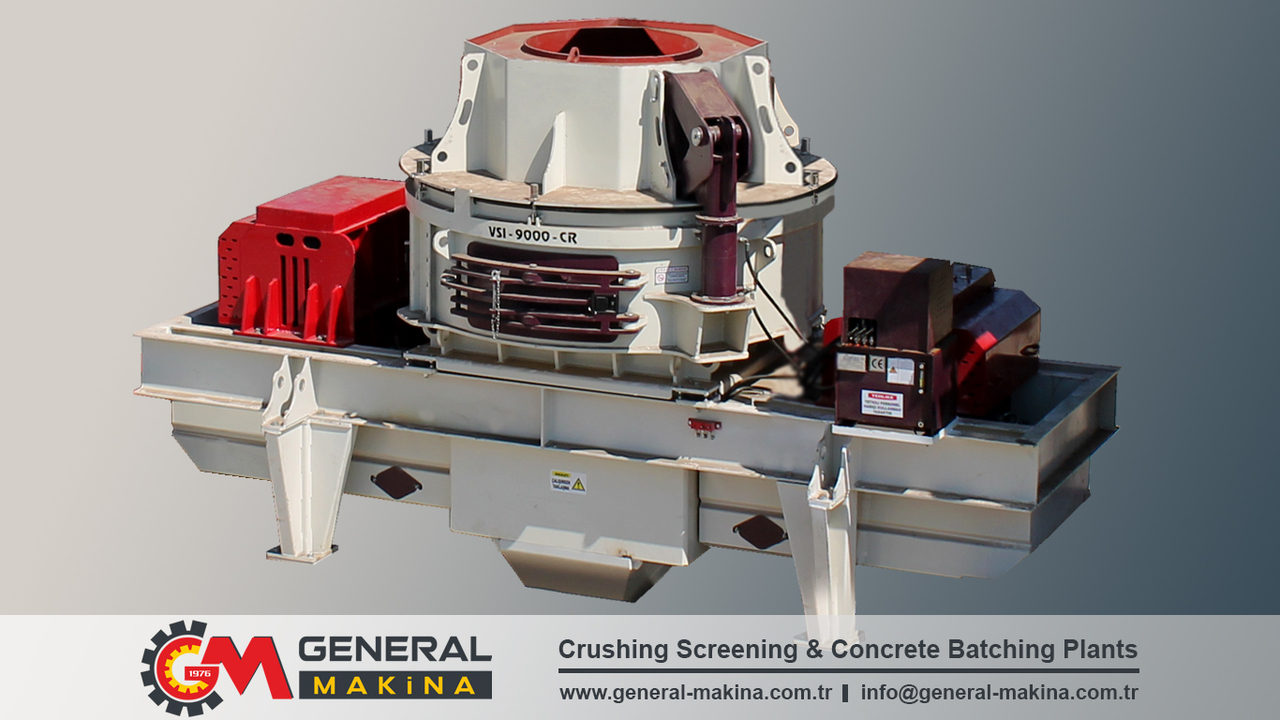 General Makina VSI 900 Vertical Impact Crusher From Turkey - Concasseur à percussion: photos 5 General Makina VSI 900 Vertical Impact Crusher From Turkey - Concasseur à percussion: photos 5
