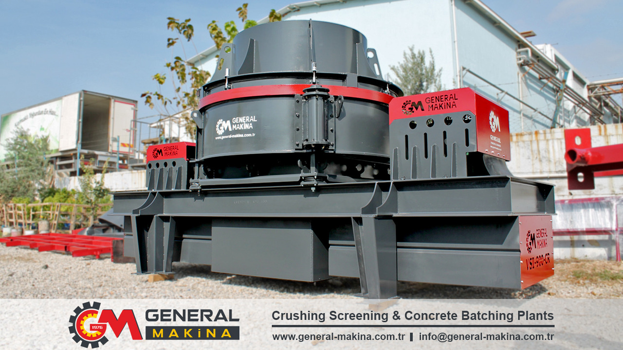 General Makina VSI 900 Vertical Impact Crusher From Turkey - Concasseur à percussion: photos 1 General Makina VSI 900 Vertical Impact Crusher From Turkey - Concasseur à percussion: photos 1