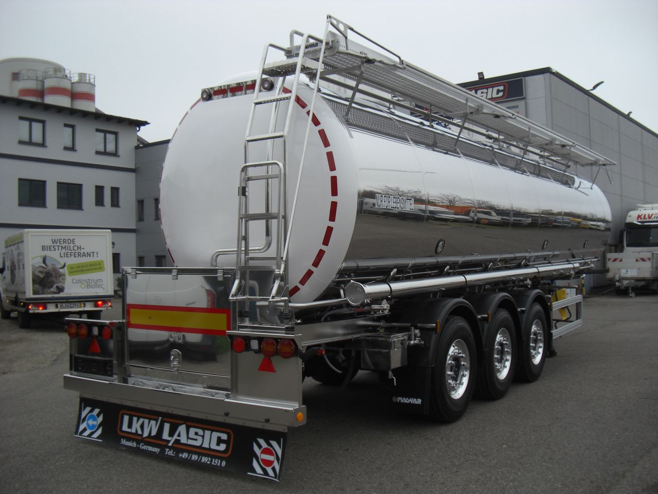 Magyar SRMAGD/DRUCK/HEIZBAR - Semi-remorque citerne: photos 3 Magyar SRMAGD/DRUCK/HEIZBAR - Semi-remorque citerne: photos 3