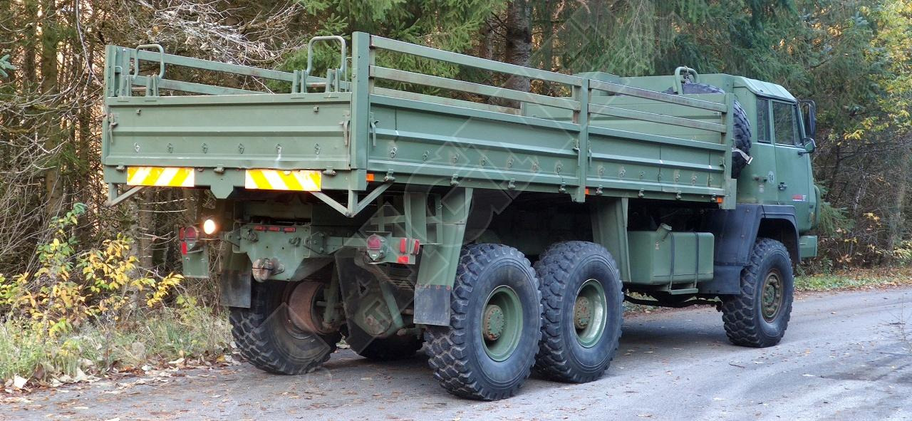 Steyr 1491 10t 6×6 - Camion plateau: photos 3 Steyr 1491 10t 6×6 - Camion plateau: photos 3
