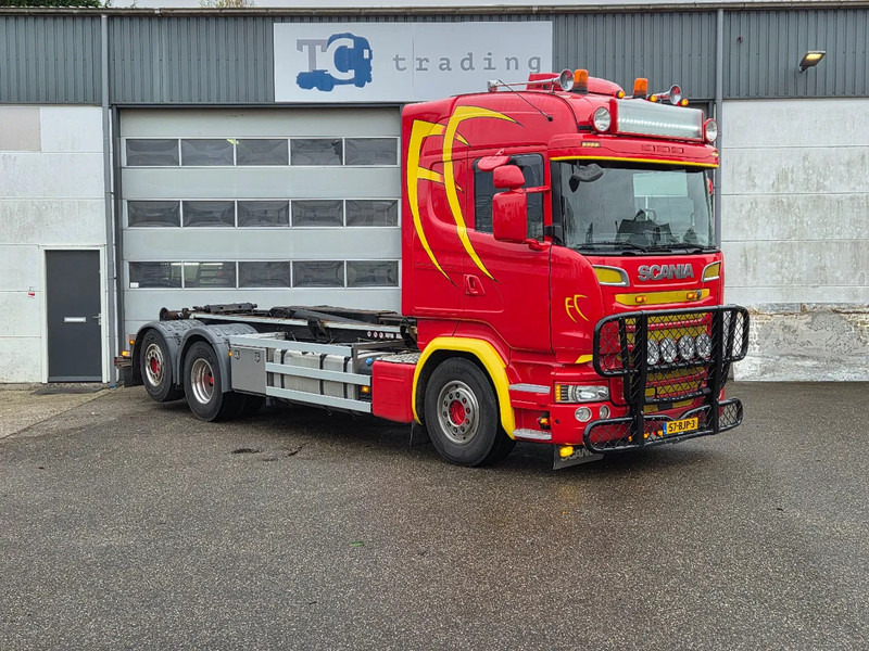 Scania R450 6x2*4 VDL hooklift - Camion ampliroll: photos 2 Scania R450 6x2*4 VDL hooklift - Camion ampliroll: photos 2