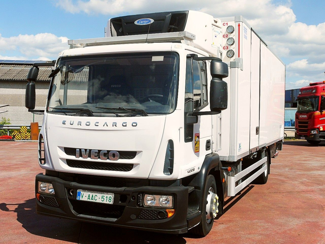 Iveco 140E19 EUROCARGO KUHLKOFFER CARRIER SUPRA 1250MT - Camion frigorifique: photos 4 Iveco 140E19 EUROCARGO KUHLKOFFER CARRIER SUPRA 1250MT - Camion frigorifique: photos 4