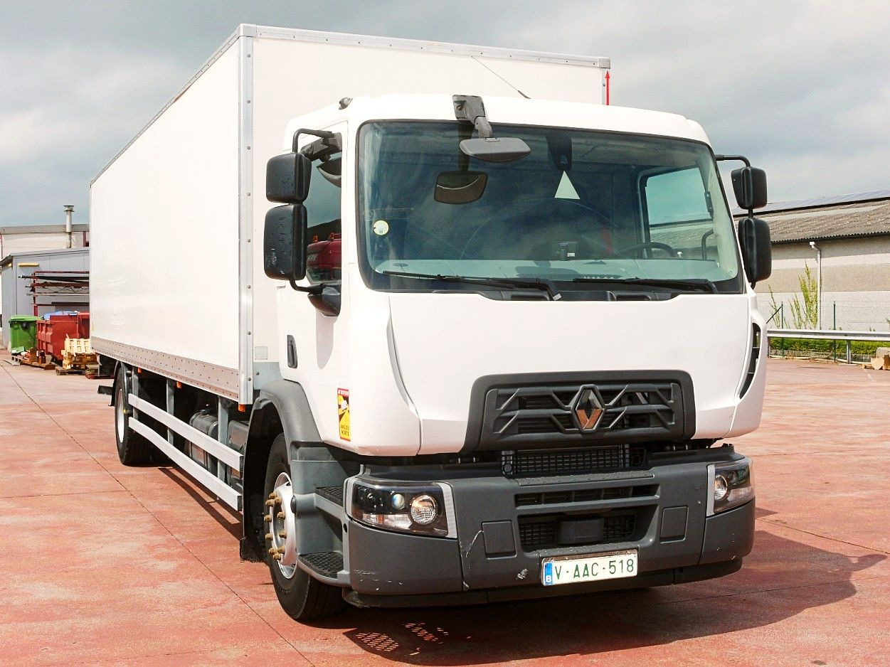 Renault D 19.280 MEUBEL KOFFER LADEBORDWAND 180tkm - Camion fourgon: photos 1 Renault D 19.280 MEUBEL KOFFER LADEBORDWAND 180tkm - Camion fourgon: photos 1