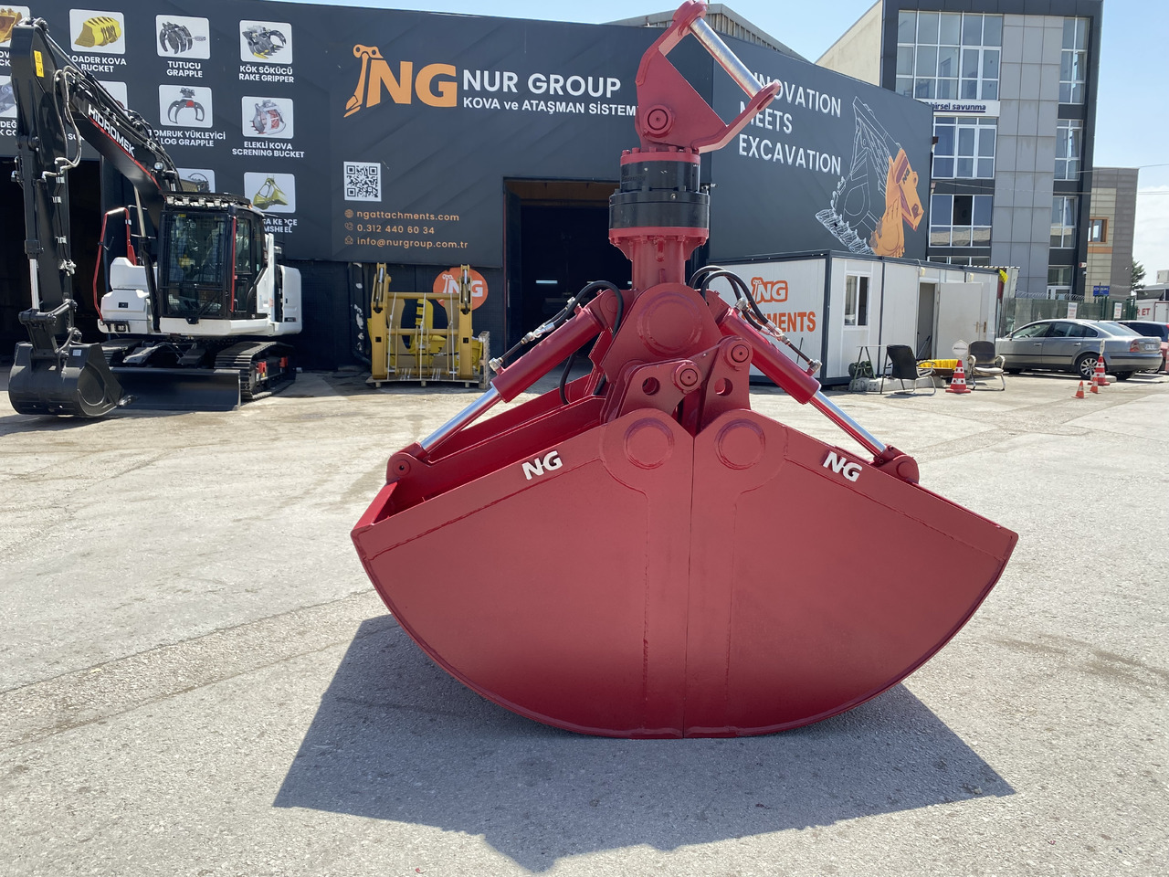 SENNEBOGEN CLAMSHELL BUCKET - Grappin pour Pelle: photos 2 SENNEBOGEN CLAMSHELL BUCKET - Grappin pour Pelle: photos 2