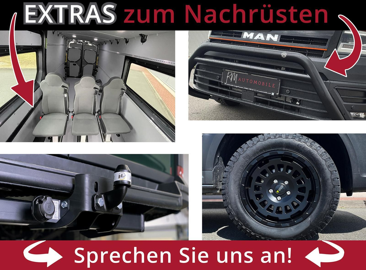Voiture MAN TGE 3.180 L4H3 Kasten 4x4 Autom LED STANDH ACC: photos 34