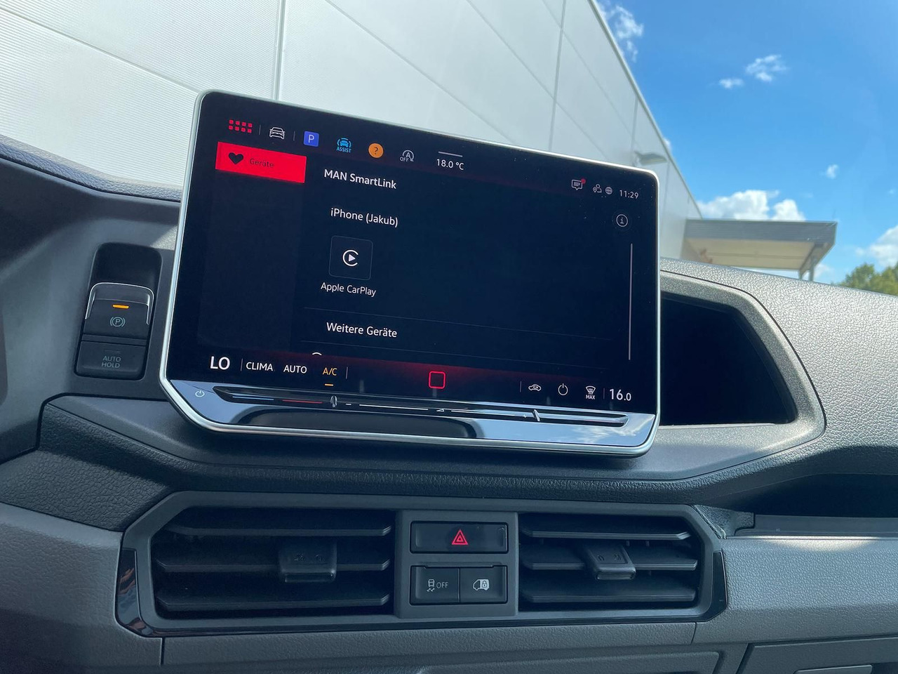 Véhicule utilitaire MAN TGE 3.180 L3H3 Kasten 4x4 ACC LED NAVI: photos 19