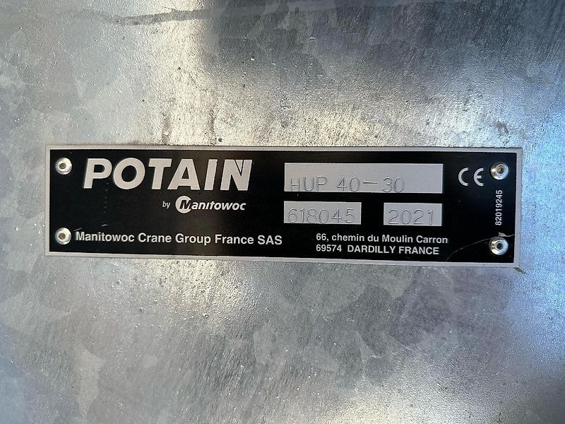 Potain HUP 40-30 - Grue à montage rapide: photos 4 Potain HUP 40-30 - Grue à montage rapide: photos 4