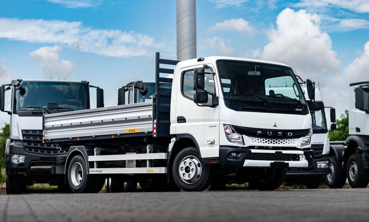 Mitsubishi Fuso 9C18 + KING 3-WAY TIPPER - Camion benne: photos 3 Mitsubishi Fuso 9C18 + KING 3-WAY TIPPER - Camion benne: photos 3