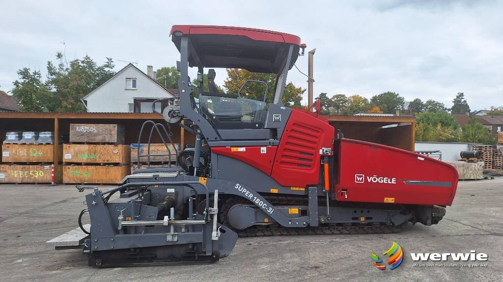 Vögele SUPER 1800-3i  - Finisseur: photos 1 Vögele SUPER 1800-3i  - Finisseur: photos 1