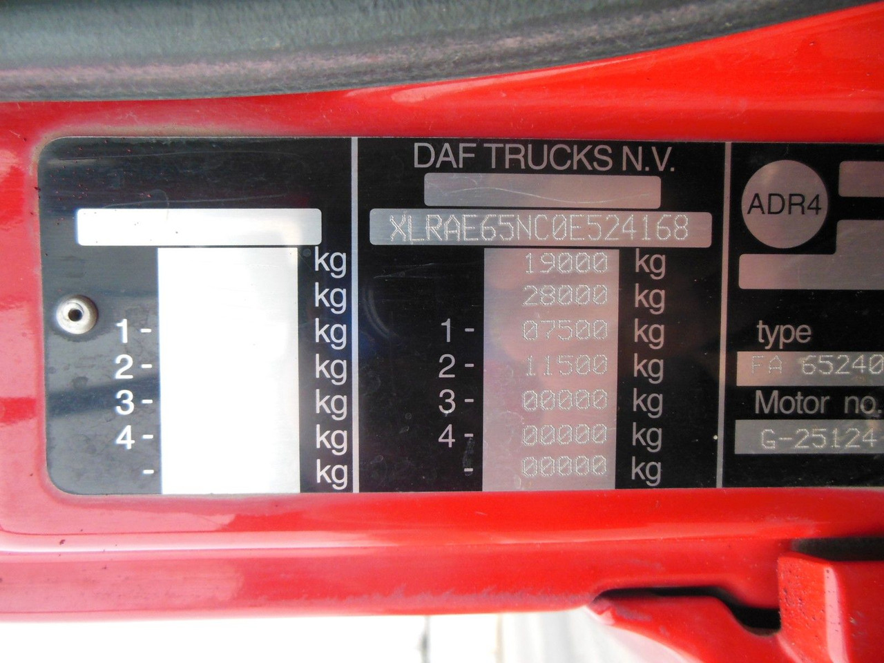 Camion benne, Camion grue neuf DAF CF 65.240,KRAN EFFER 110/2S,MANUELL,BLATT,1 HAND: photos 29