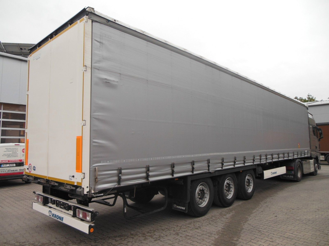 Krone SD, LIFT ACHSE - Semi-remorque rideaux coulissants: photos 4 Krone SD, LIFT ACHSE - Semi-remorque rideaux coulissants: photos 4