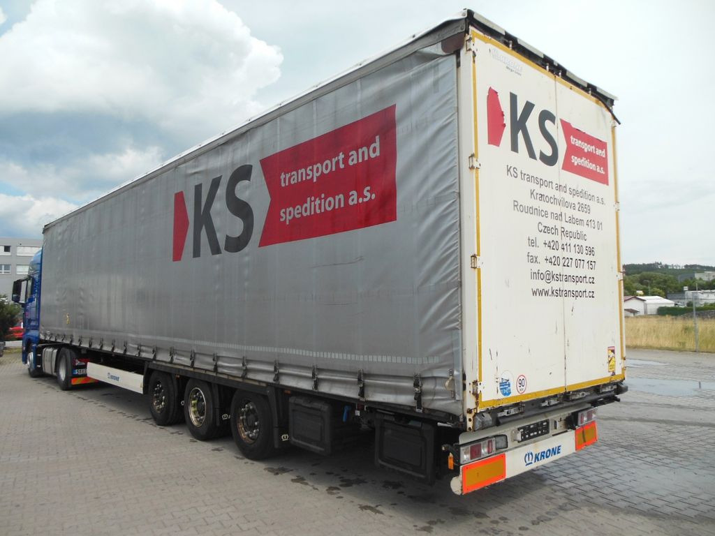 Krone SD MEGA LINER, LOWDECK - Semi-remorque rideaux coulissants: photos 2 Krone SD MEGA LINER, LOWDECK - Semi-remorque rideaux coulissants: photos 2
