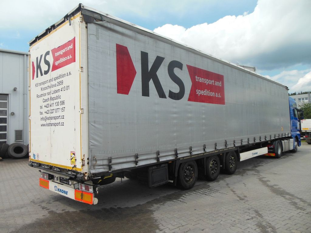 Krone SD MEGA LINER, LOWDECK - Semi-remorque rideaux coulissants: photos 1 Krone SD MEGA LINER, LOWDECK - Semi-remorque rideaux coulissants: photos 1