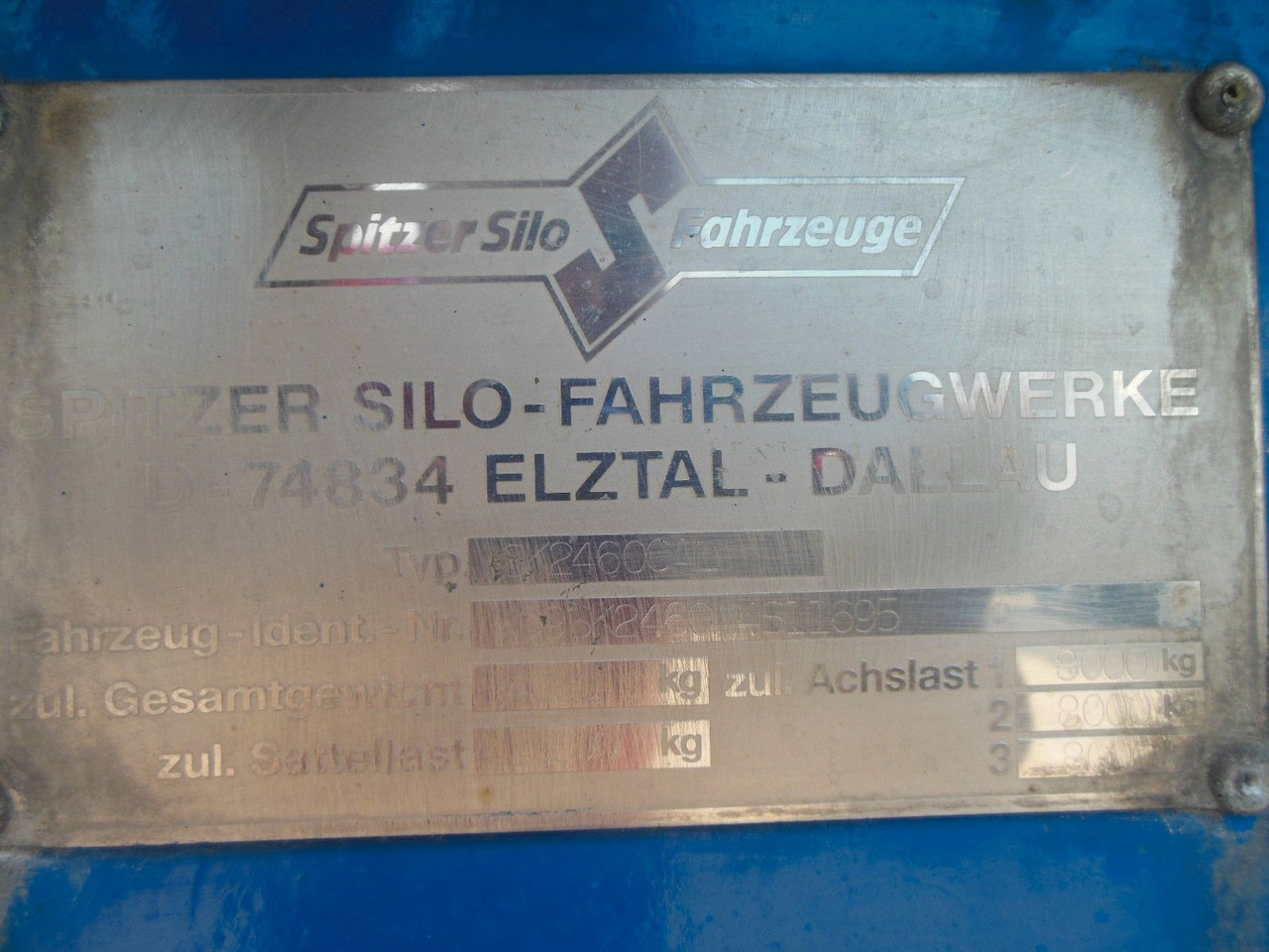 Crédit-bail de  Spitzer SK 2460 CAL, 60.000 L Spitzer SK 2460 CAL, 60.000 L: photos 30