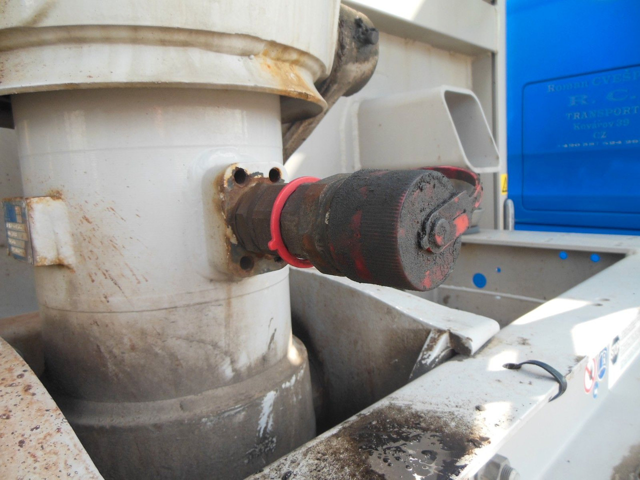 Semi-remorque benne Stas S300CX, 49m3, ADR, 9 TONE ACHSEN,WIE NEUE-TOP!!!: photos 20